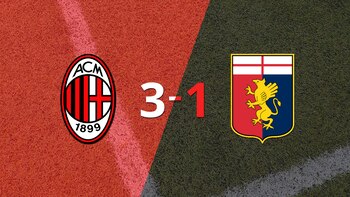 Milan goleó a Genoa por