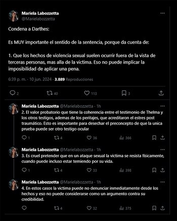 La fiscal Mariela Labozzetta recalcó