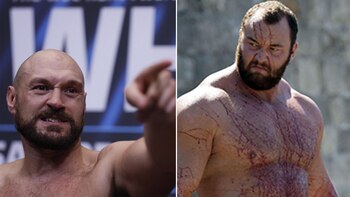Tyson Fury y Hafthor Bjornsson