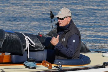 El rey emérito, Juan Carlos,