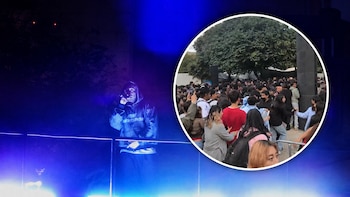 Con Portazo y lleno total en el Monumento a la Revolución, así fue la presentación gratuita de Paulo Londra en CDMX