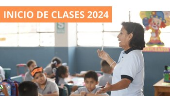 Año escolar 2024: cuándo inicia