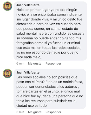 Indignación del sospechoso de la
