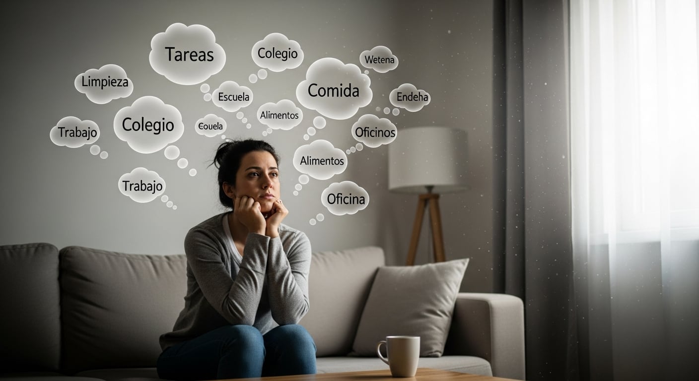 El agotamiento físico y mental afecta a quienes sostienen simultáneamente a padres mayores e hijos dependientes (Imagen Ilustrativa Infobae)