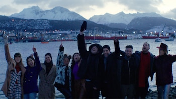 El paisaje natural acompañó la