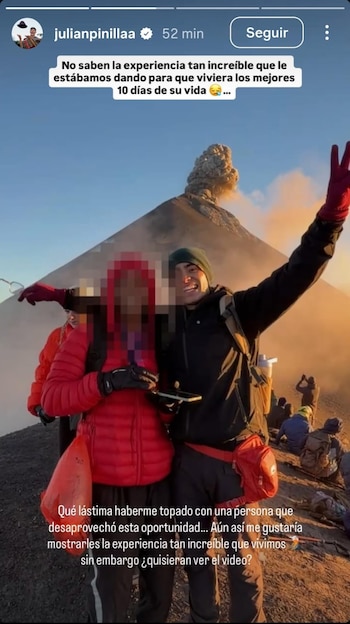 El sujeto lanzó mensajes intimidantes