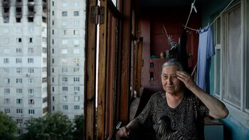 Antonina Andriyenko, de 74 años,