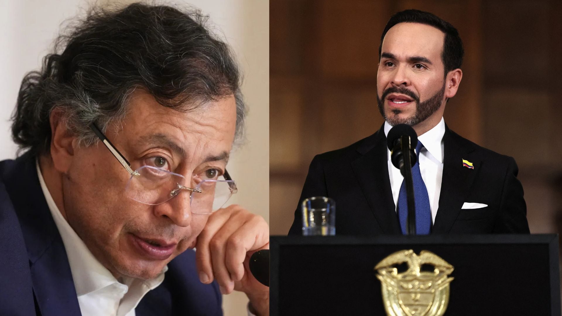 Petro en nueva réplica a Abelardo de la Espriella negó “saldo en rojo” y atribuyó el déficit fiscal al subsidio de combustibles - crédito Juan Diego Cano/Presidencia/Luisa González/REUTERS