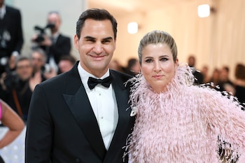 Roger Federer y Mirka Federer