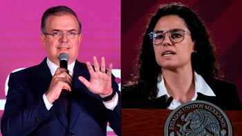 Luisa María Alcalde reacciona a