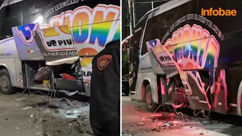 La explosión registrada fuera del