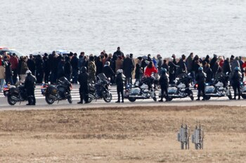 Familiares de las víctimas de