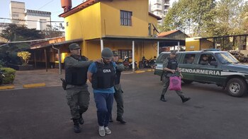 Uno de los detenidos en