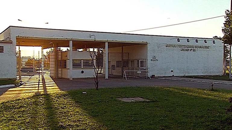 Unidad Penitenciaria N° 30 de General Alvear, donde estaban alojados los tres criminales antes de la fuga