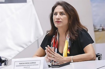 Teresa Mera asume como nueva ministra de Comercio Exterior y Turismo en el gabinete que encabeza Ernesto Álvarez