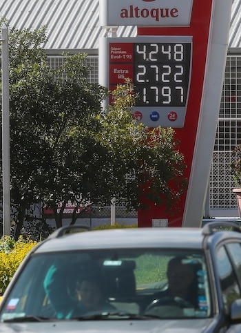 Los precios de combustibles en