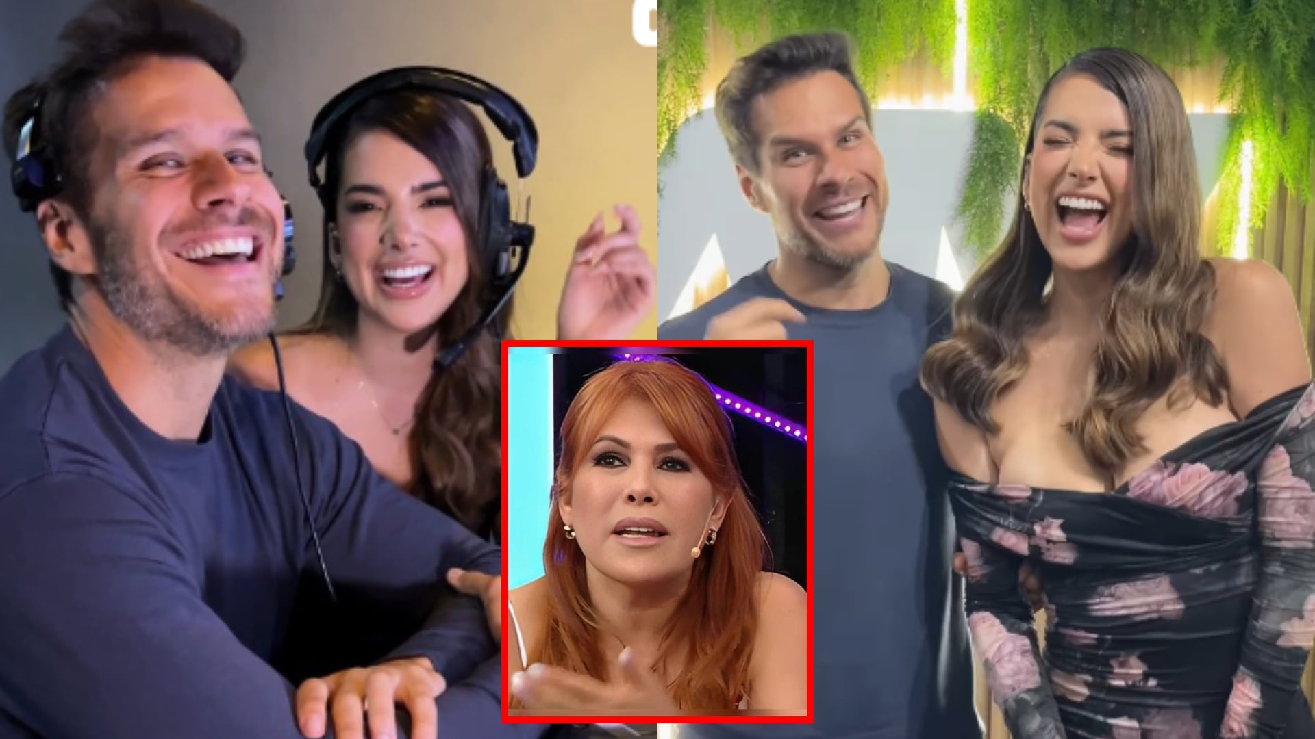 Suheyn Cipriani y Miguel Arce se estrenaron como conductores de 'Esto sí es amor'.