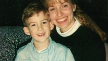 Ruth y su hijo Jeffrey.