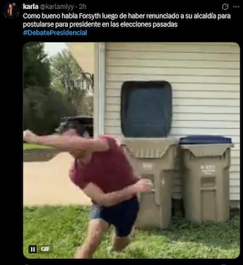 Debate presidencial 2026: los memes que arrasaron en la segunda jornada. Captura: X.