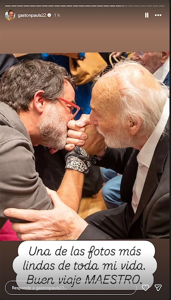 Gastón Pauls y Héctor Alterio,