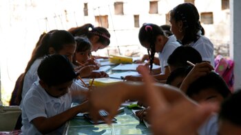 Escuela rural (Foto: Cuartoscuro)