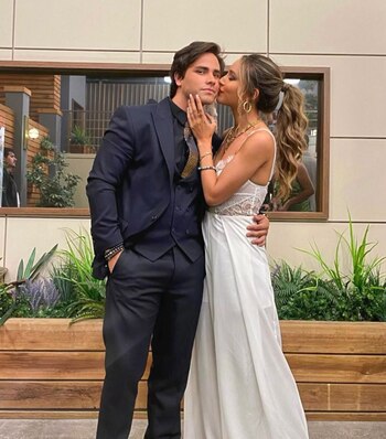 Alexandra Balarezo y Hernán del