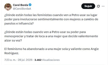 - crédito @CarolBordaA/X