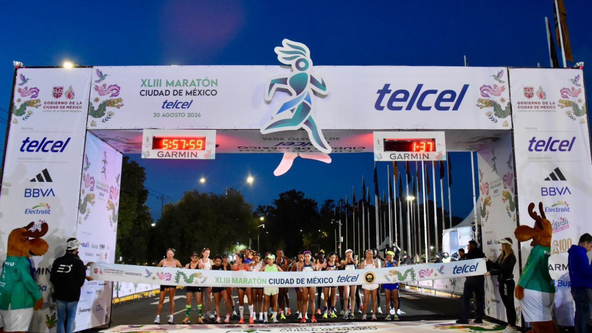 Continúan el Maratón de la CDMX (X@MaratónCDMX)