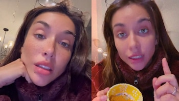 María Becerra mostró su kit de cuidados para recuperarse de un virus: “Todo para una cantante enfermucha que se va de gira”