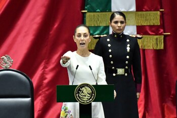 Claudia Sheinbaum, tomó protesta como