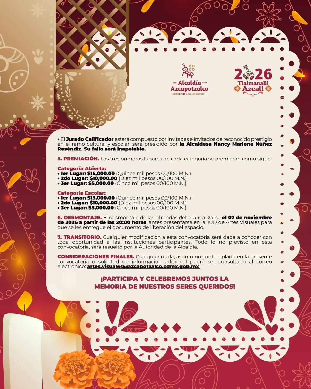 La Casa de Cultura atiende de martes a domingo, de 10:00 a 18:00 horas, para quienes se inscriban en persona.(Foto: Alcaldía Azcapotzalco)