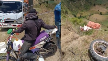 Campesinos se ingeniaron particular mecanismo