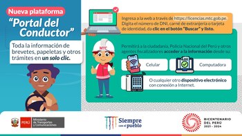 MTC implementa “Portal Único del