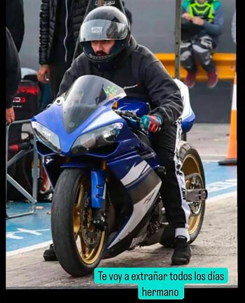 Familiares y allegados a Matías