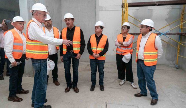 La biofábrica de Metapa de Domínguez en Chiapas reporta un 55% de avance en la infraestructura para producir mosca estéril. Crédito: Secretaría de Agricultura y Desarrollo Rural.