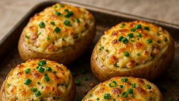 La receta de papas rellenas