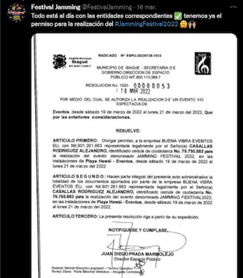 El miércoles 16 de marzo