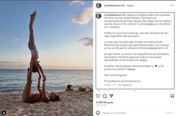 “Amaba con locura las acrobacias”,