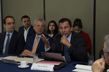 Henry Cárdenas, presiente de Fedetranscarga,