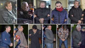 Varios de los empresarios y