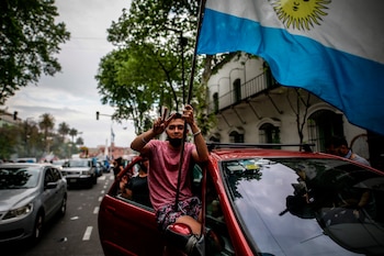 La alegría fue callejera (EFE)