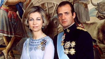 Juan Carlos I y Sofía
