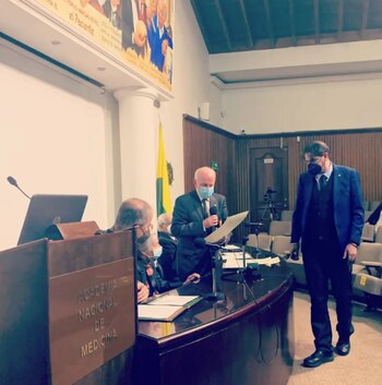 Diego Forero, doctor en Ciencias