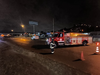 Bomberos y equipos de emergencia