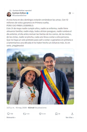 Gustavo Bolívar sobre Iván Cepeda