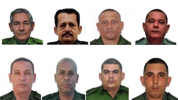 Algunos de los cubanos muertos