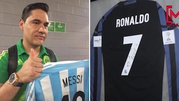 Presume ambas playeras como grandes