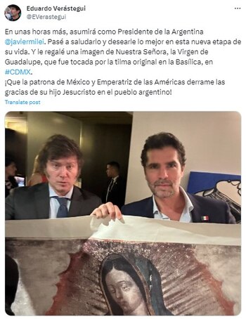 El mexicano llevó parte de