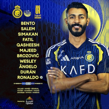 Así saldrá el equipo de Jhon Durán, Cristiano Ronaldo y Stefano Pioli - crédito @AlNassrFC_EN / X