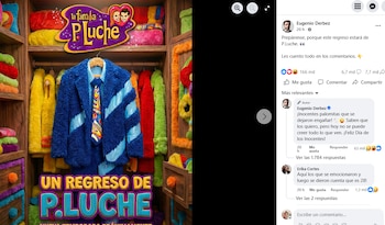 El mensaje, que jugó con